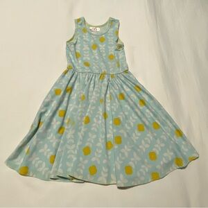 Dot Dot Smile Green Pleated Sundress Sleeveless Casual
